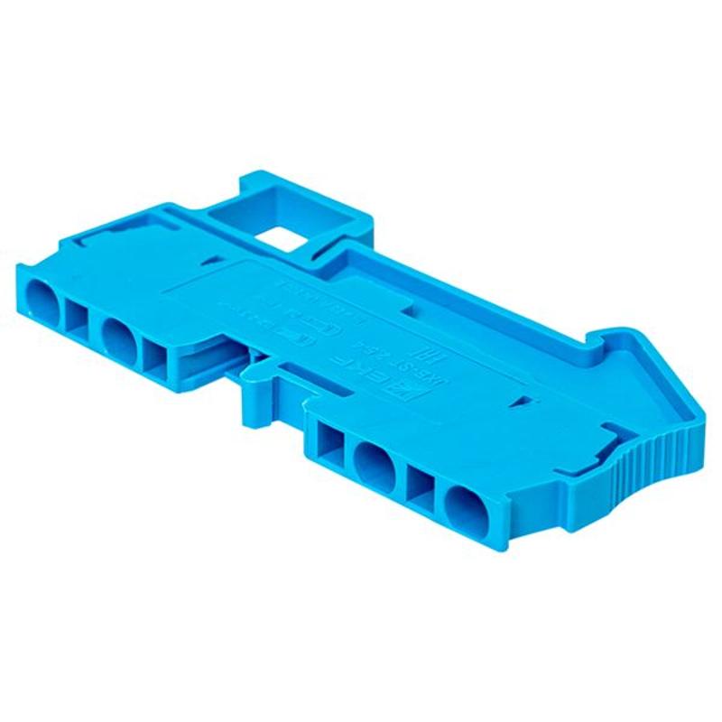 Колодка клеммная пружинная JXB-ST-2.5 28А 4 вывода синяя EKF PROxima | plc-jxb-st-2.5-4-blue | EKF — миниатюра 5