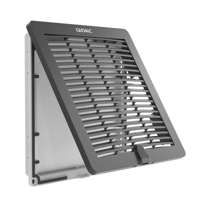 Вентиляционная решетка с фильтром RF 252x252 мм, IP54, RAL9005 | R5RF15B | DKC — миниатюра 3
