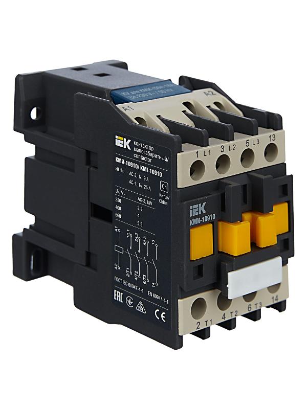 Контактор КМИ-10910 9А 230В/АС3 1НО  | KKM11-009-230-10 | IEK — миниатюра 3