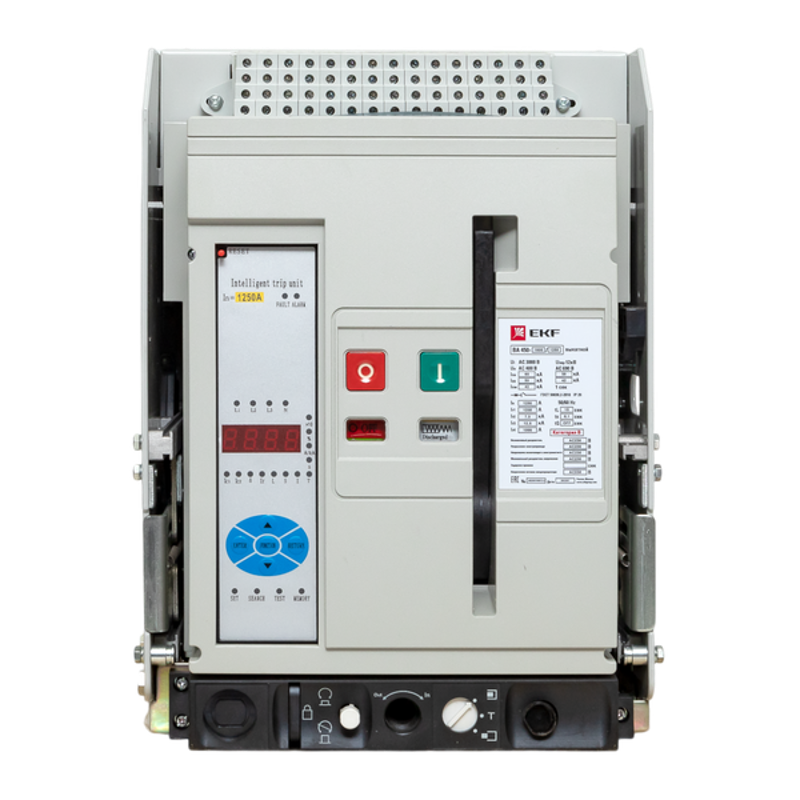 Выключатель автоматический ВА-450 1600/800А 3P 55кА выкатной EKF | mccb450-1600-800v | EKF — миниатюра 4