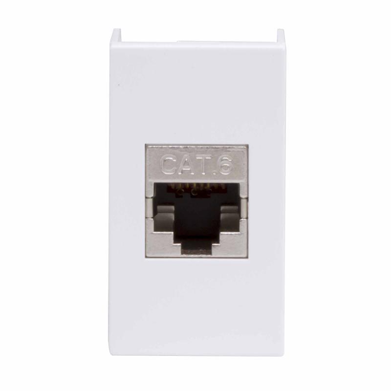 Viva белый розетка компьютерная RJ45 категория 6 экран. FTP 1мод | 45068 | DKC — DKC (ДКС)