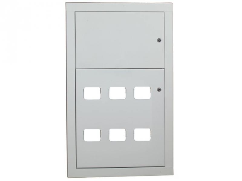 Щит этажный ЩЭ 6 кв. без слаботочного отсека (ВхШхГ) 1010х650х160 IP31 PROxima | mb10-v-6r | EKF — EKF