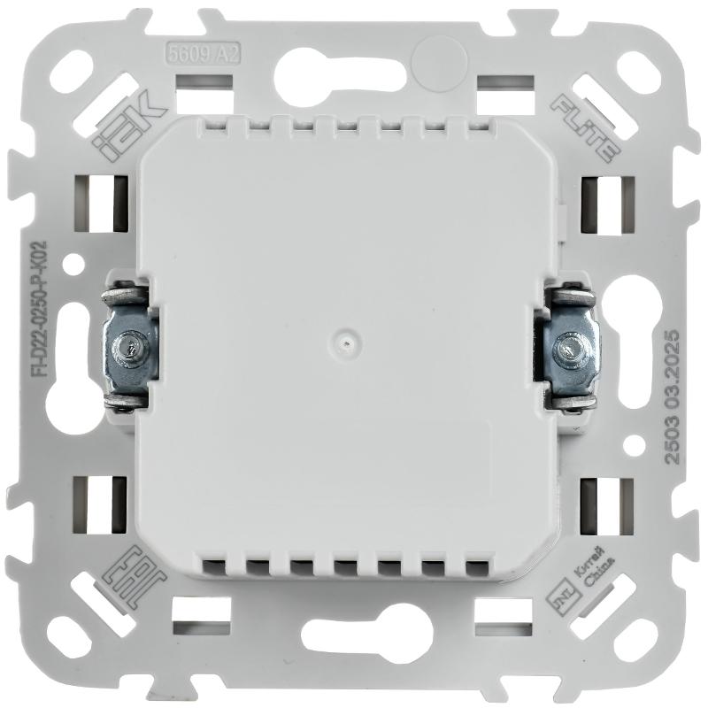 FLITE Светорегулятор проходной LED (для светодиодных ламп и КЛЛ) 250Вт СС16-5-1-ФлЧ черный | FI-D22-0250-P-K02 | IEK — миниатюра 3