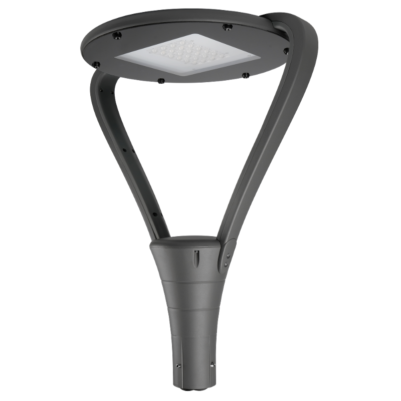 Светильник светодиодный садово-парковый венчающий  PGL 02 PGL 02 60w 3000K GR IP65 | .5023680 | Jazzway — Jazzway