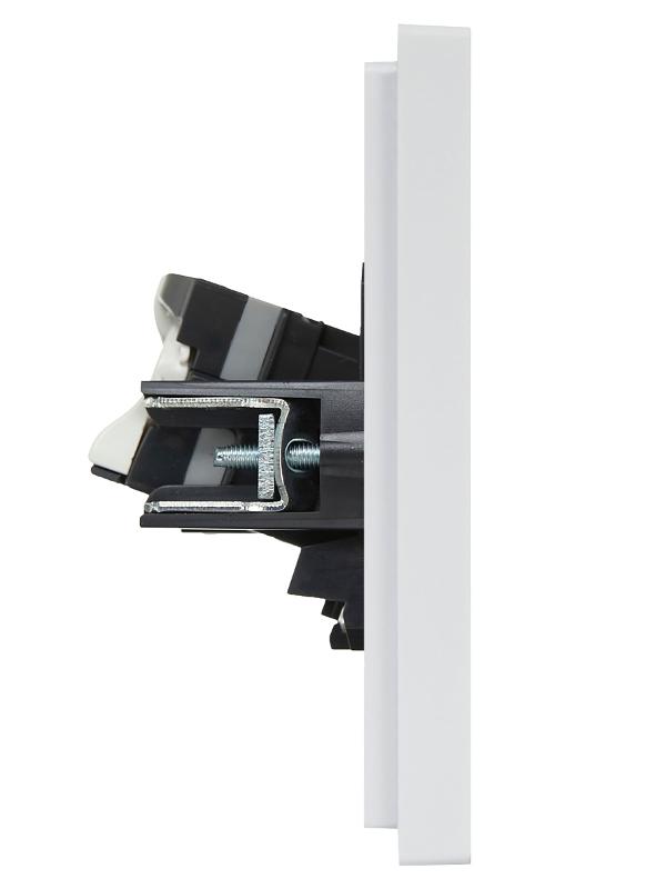 FORTE&PIANO Розетка комп. 2-ая RJ45 кат.5E FP233 белый | FP-K20-1-K01 | IEK — миниатюра 4