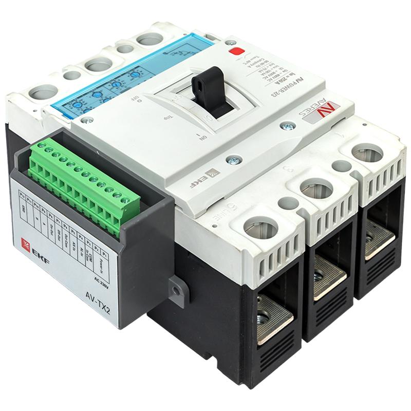 Выключатель автоматический AV POWER-2/3 250А 100kA ETU2.2 AVERES | mccb-23-250H-2.2-av | EKF — миниатюра 6