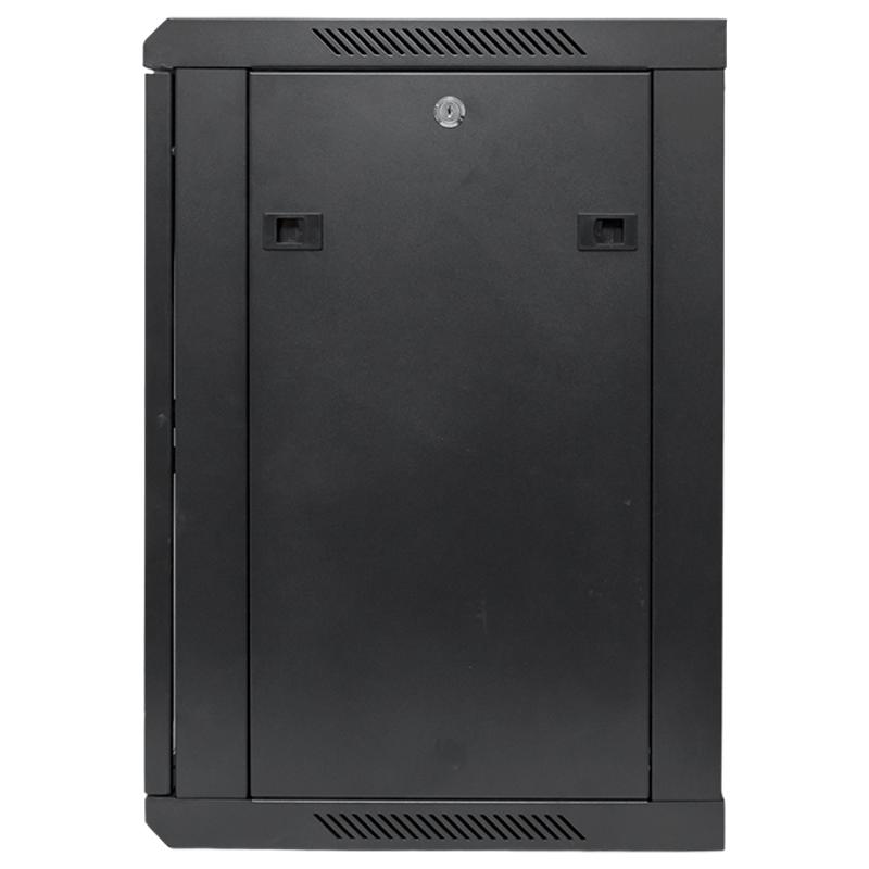 Шкаф настенный 19" TERACOM PRO 12U 600х450 мм дверь стеклянная с замком-ручкой чёрный | TRP-WLL-1264-40B | EKF — миниатюра 27