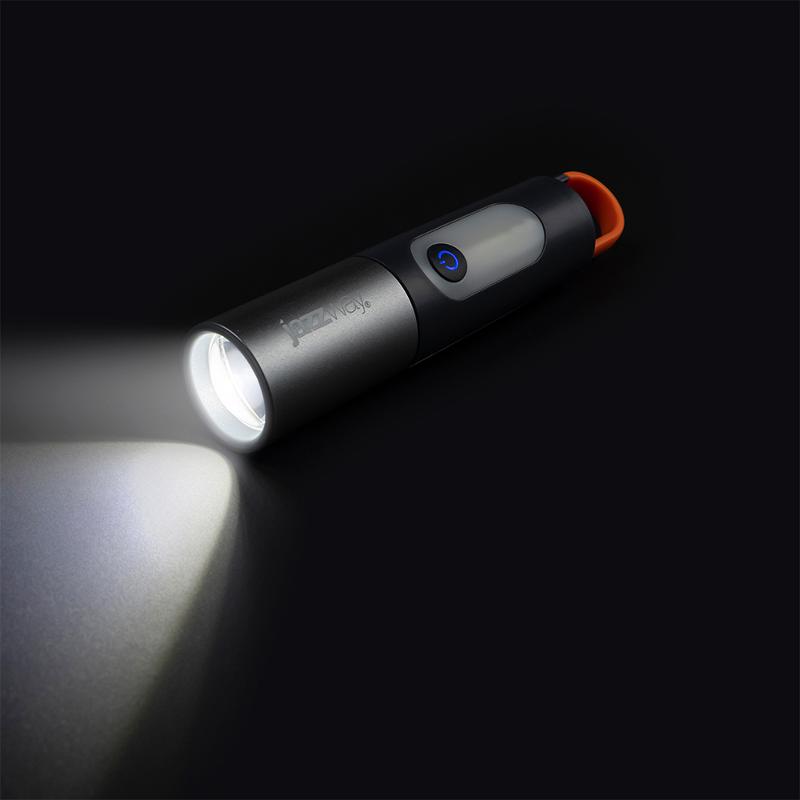 Фонарь светодиодный ручной Accu1-L5W/L3W-bk, Li-Ion | .5048812 | Jazzway — миниатюра 3