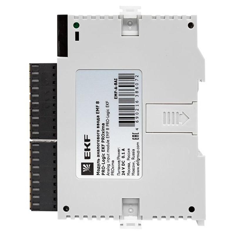 Модуль аналогового ввода EMF 8 PRO-Logic (с поверкой) | EMF-A-8AI-V | EKF — миниатюра 6