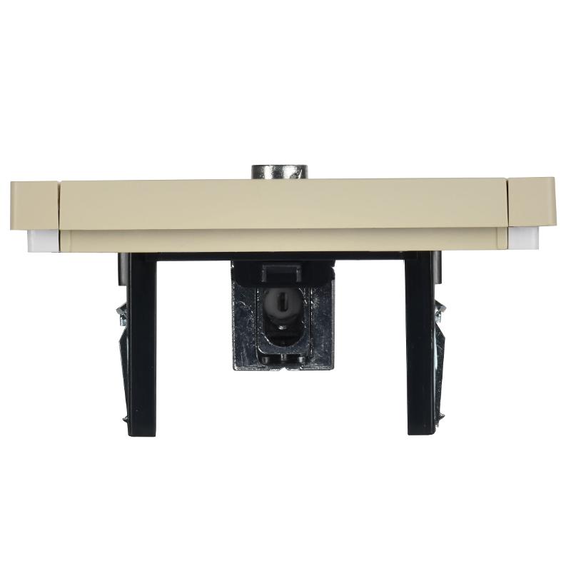 FORTE&PIANO Розетка TV оконечная FP428 ваниль | FP-A10-O-K10 | IEK — миниатюра 5