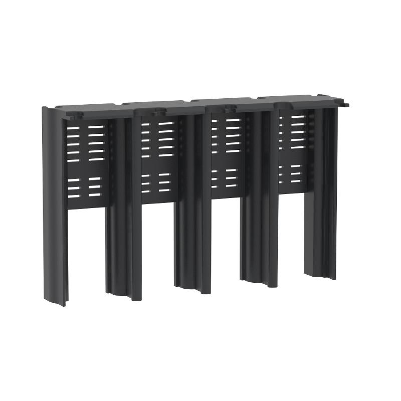 Клеммн. крышка низкая для MNX125/160 | TCF-MNX160-4P-L | DKC — миниатюра 1