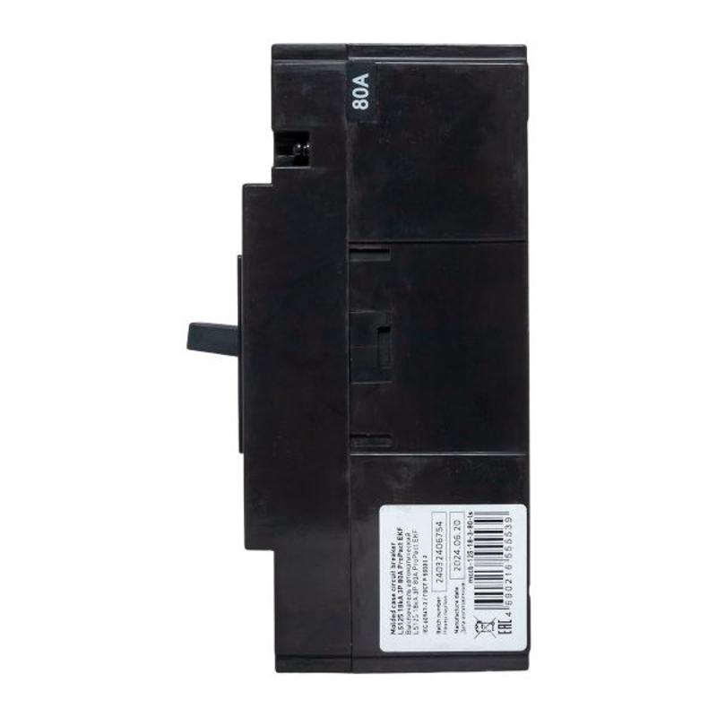 Выключатель автоматический LS125 18кА 3P 80А ProPact | mccb-125-18-3-80-ls | EKF — миниатюра 10