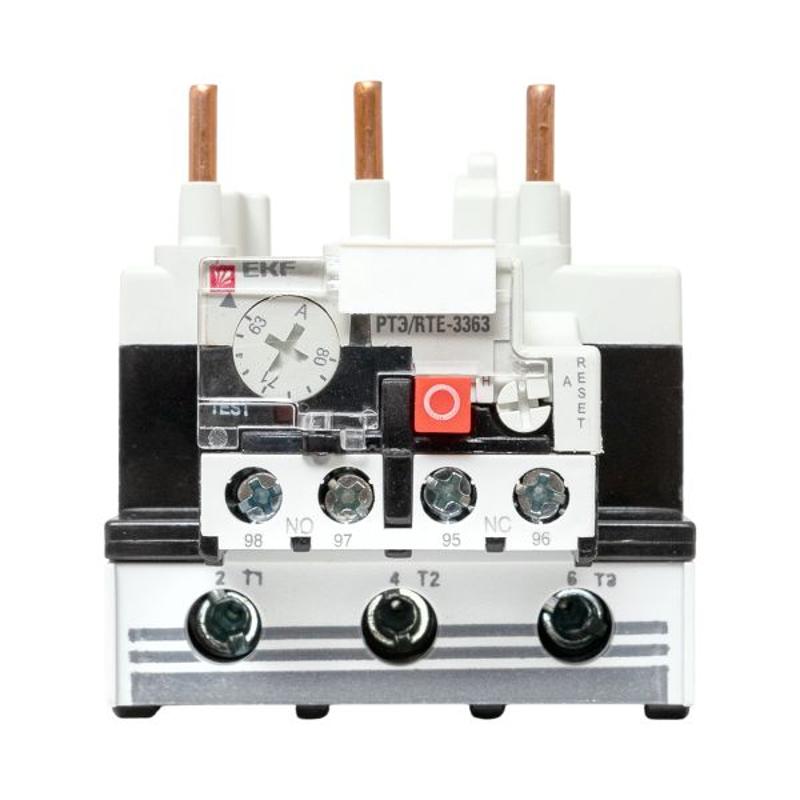 Реле тепловое РТЭ-3363 63-80А EKF PROxima | rel-3363-63-80 | EKF — миниатюра 2