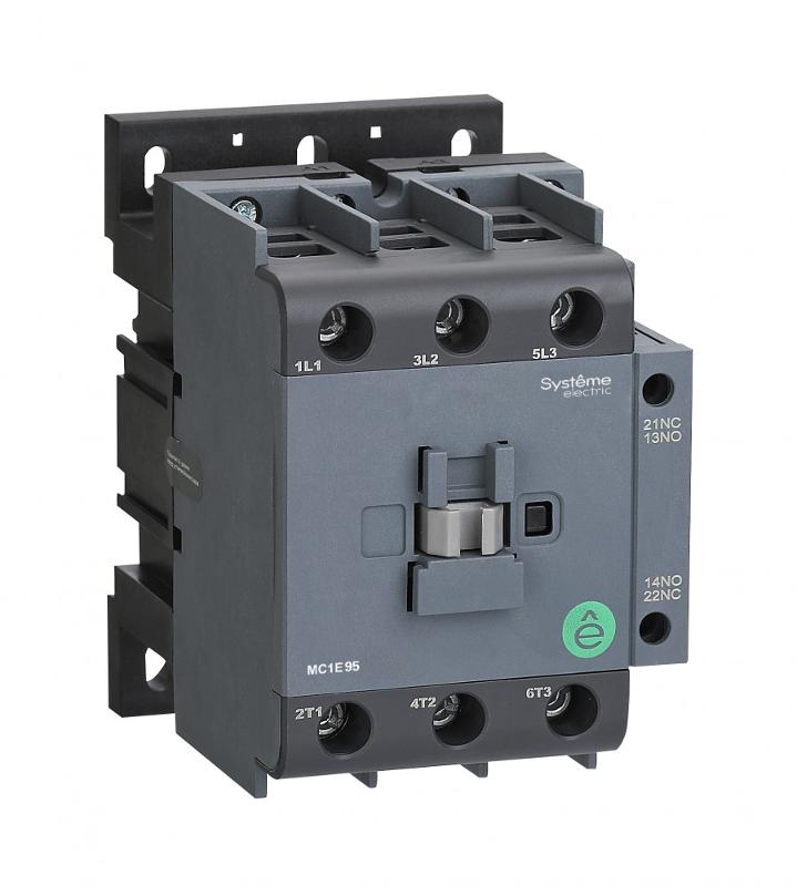 КОНТАКТОР MC1E 3P 80A НО+НЗ 220V/230V 50/60ГЦ | MC1E80M7 | SE — Systeme Electric