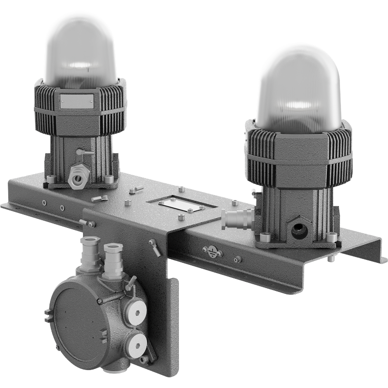 FLASH LED Ex AWLL(B)-24R/D заградительный огонь | 1591000490 | Световые Технологии — Световые Технологии