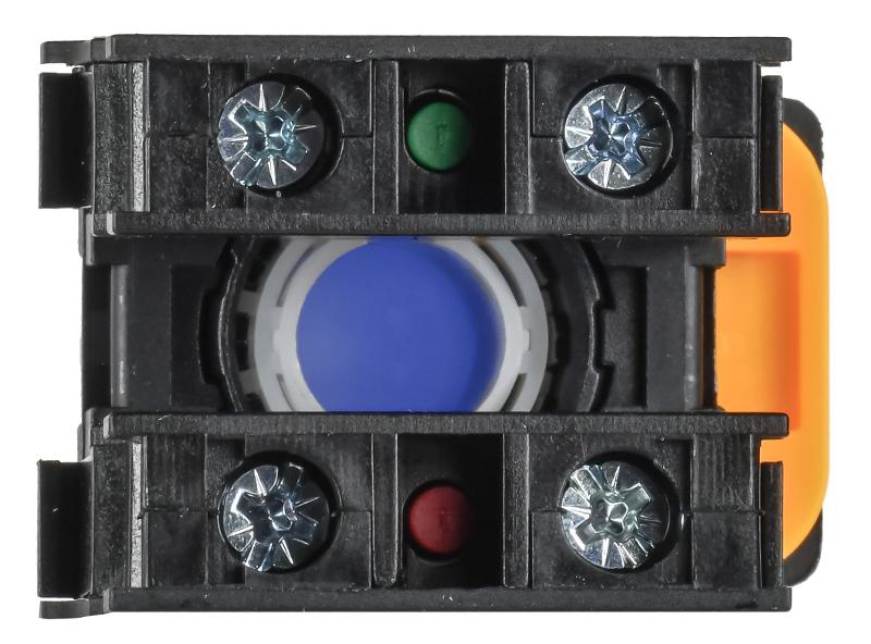 Кнопка d=22мм 1NO+1NC синяя MASTER | MI-BT60-11-3-22-K07 | IEK — миниатюра 5