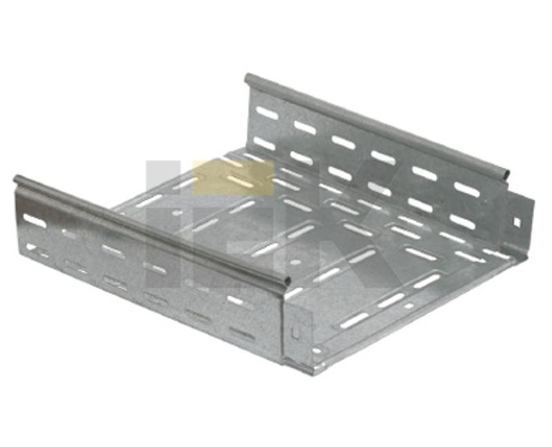ESCA Лоток перфорированный 80х200х3000 RAL 9016 | CLPK10-080-200-3 | IEK — миниатюра 2