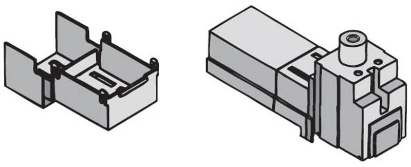 Комплект клеммных крышек OZXB2K комплект = 3 крышки | C1SCA022264R0010 | ABB — миниатюра 2