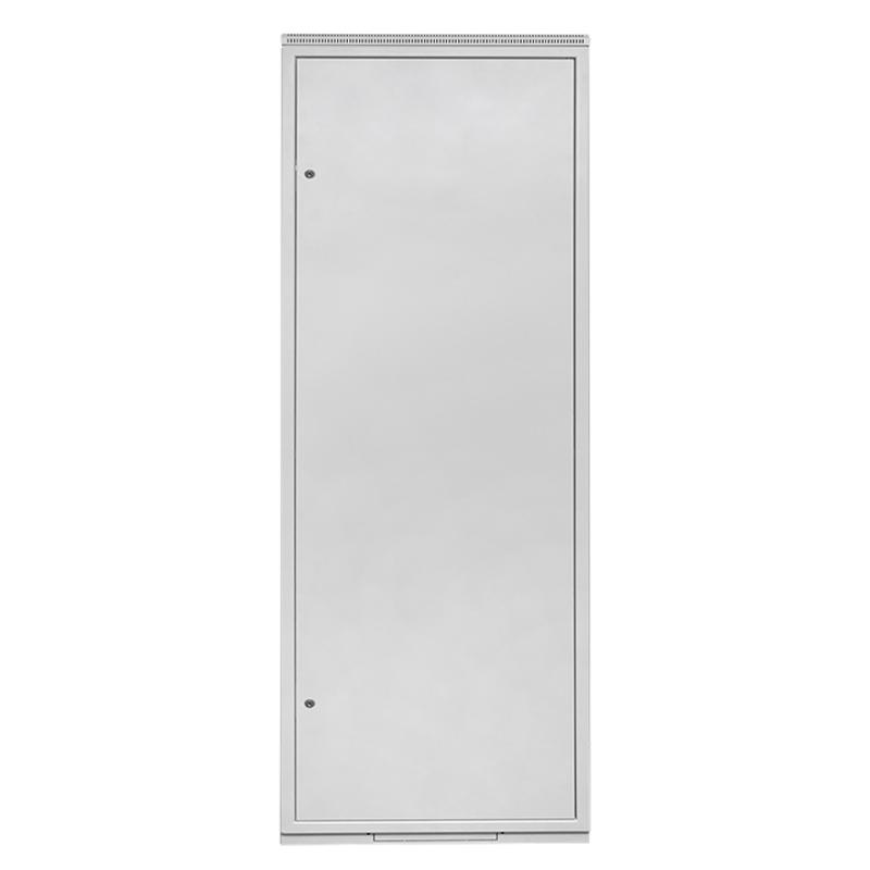 Шкаф напольный 19" TERACOM PRO 18U 600x600 мм двери стеклянная с замком-ручкой и металлическая серый |TRP-NTC-1866-41G| EKF — миниатюра 10