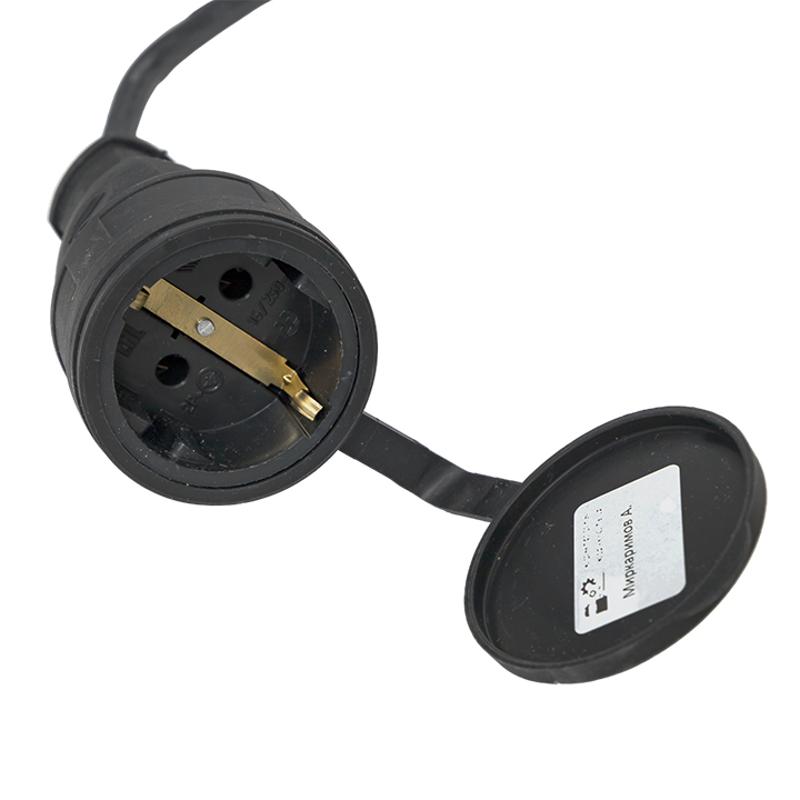Удлинитель "Зевс 2.0" 50м с заземлением КГ 3*1,5 16А/3,5кВт IP44 PROxima |USB02-16-315-1-50-IP44| EKF — миниатюра 4