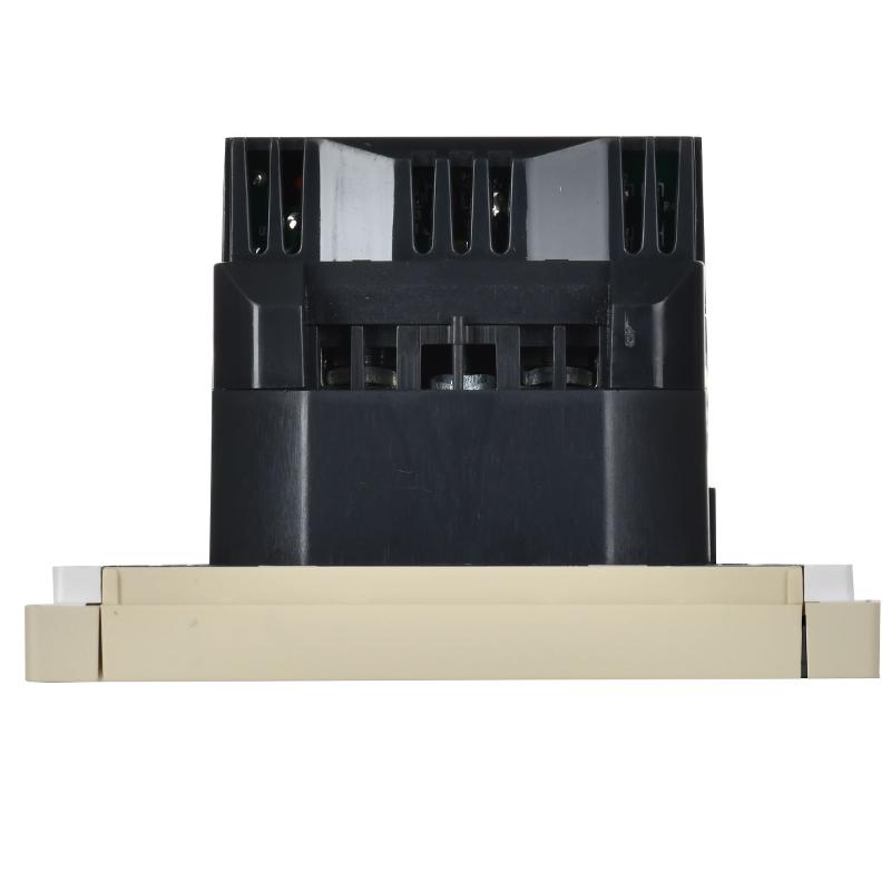 FORTE&PIANO Розетка с заземлением, со шторками в/к 16А USB A+A 3,1А FP445 ваниль | FP-R14-16-U21-D31-K10 | IEK — миниатюра 4