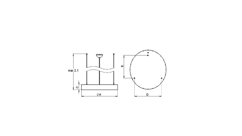 Светильник светодиодный SOL/P FLD (600х80) 840 BL (low lumen) | 1815000140 | Световые Технологии — миниатюра 3