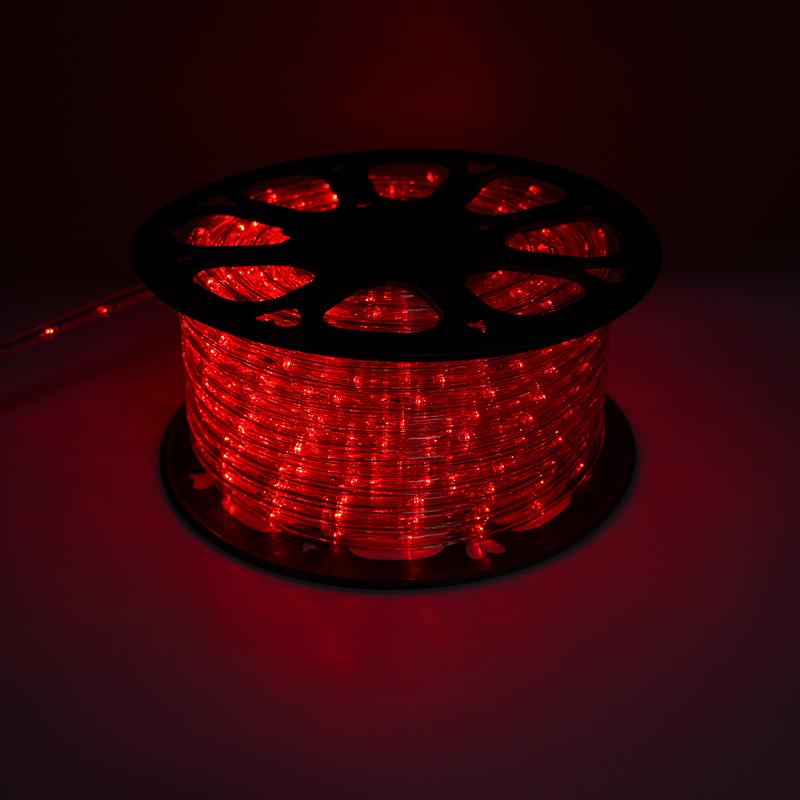 Дюралайт светодиодный LED-R2W 2-х жильный, RGB 1,44Вт/м 24LED/м 50м 230V | 41031 | Feron — миниатюра 7