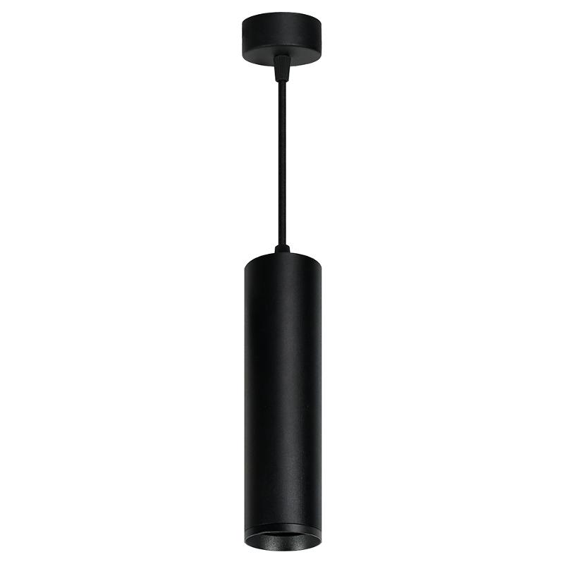 Светильник потолочный на подвесе MR16 35W 230V, черный D55*H200 ML1768 | 48086 | FERON — миниатюра 1