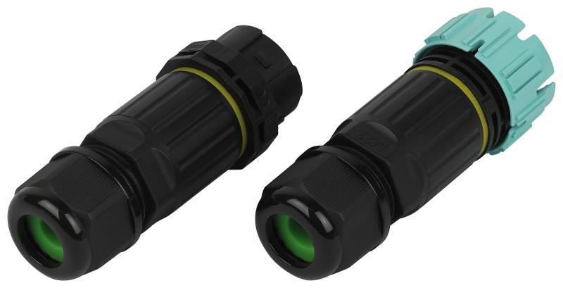 Коннектор ЭРА NO-224-671 кабельный разъёмный прямой 3-Pin 0.5-2.5 мм2 безвинтовой IP68 | Б0068012 | ЭРА — миниатюра 3