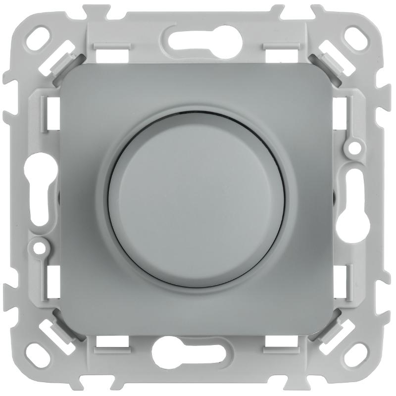 FLITE Светорегулятор проходной TRIAC (для ламп накаливания и галогеновых ламп) 550Вт СС26-5-12-ФлС серый | FI-D23-0550-P-K03 | IEK — миниатюра 2