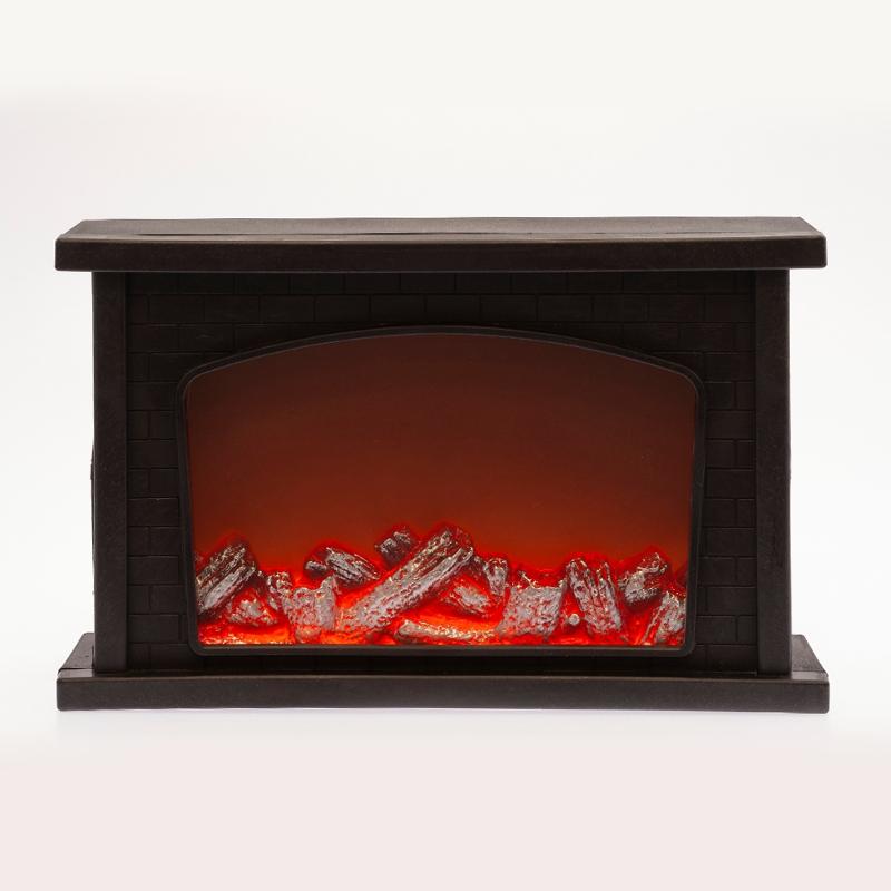 Камин декоративный 33*21 см, ЕGNIK - 06 , 3*AA , USB, IP20 | Б0051947 | ЭРА — миниатюра 3