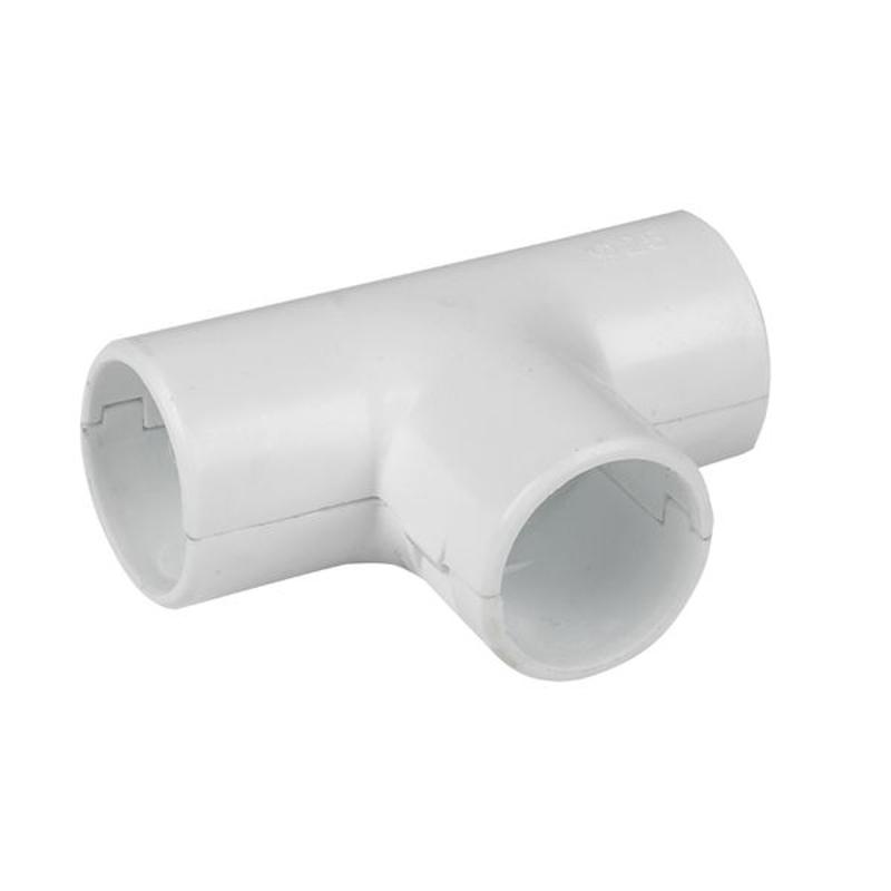 Тройник соединительный для трубы 16мм (5шт) белый Plast EKF | tr-t-16w-r | EKF — EKF