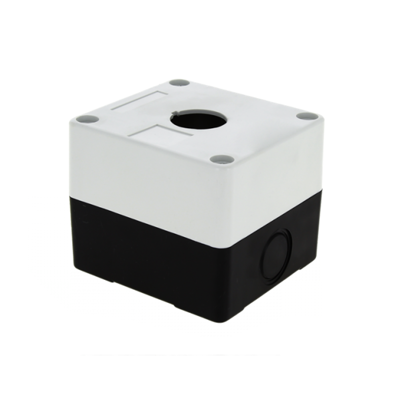 Корпус КП101 пластиковый 1 кнопка белый EKF PROxima | cpb-101-w | EKF — EKF
