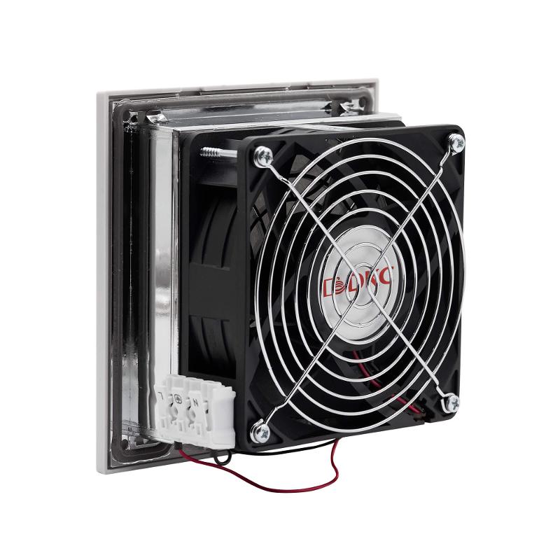 Вентилятор с фильтром ЭМС 120 м3/ч, 12В DC, 152х152 мм, IP54 | R5MCV15012 | DKC — миниатюра 2