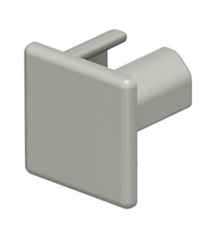Торцевая заглушка кабельного канала WDK 15x15 мм (ПВХ,серый) (WDK HE15015GR) | 6158692 | OBO Bettermann — миниатюра 2