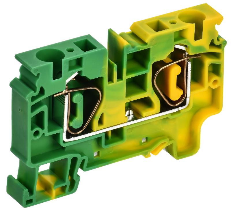 ARMAFIX Клемма пруж. CX10 PE 10мм2 проходная зазем.| AF-CT41-00-K52-010| IEK — IEK (ИЭК)