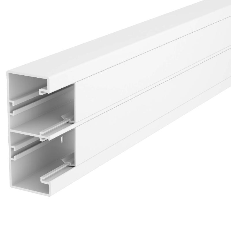 Кабельный канал Rapid 45-2 (с крышкой) 53x130x2000 мм (ПВХ,белый) (GK-53130RW) | 6113200 | OBO Bettermann — OBO Bettermann