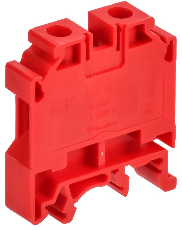 ARMAFIX Клемма винтовая CTS 10мм2 красная | AF-CT10-00-K04-010 | IEK — миниатюра 2