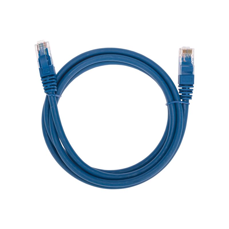 Патч-корд U/UTP CAT 6, RJ45-RJ45, 26AWG, LSZH, синий, 1.5м REXANT | 02-0294-105 | REXANT — фото 1 | Sento