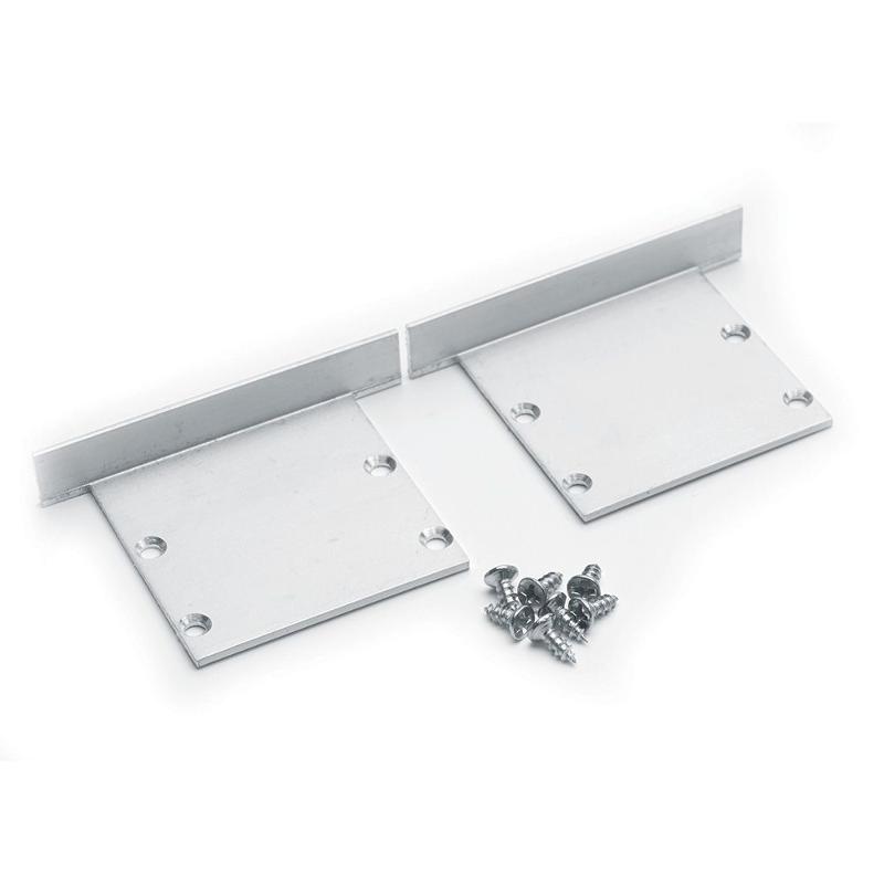 Профиль алюминиевый для светодиодной ленты встраиваемый "Линии света" с крепежами, серебро, CAB255 | 10363 | Feron — миниатюра 2