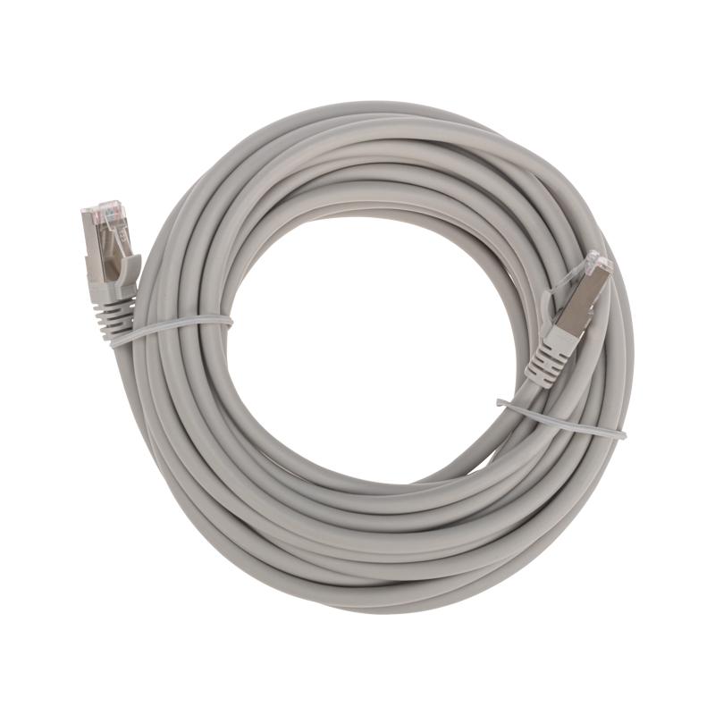 Патч-корд S/FTP CAT 6A (10G), RJ45-RJ45, 28AWG, LSZH, серый, 7м REXANT | 02-0390-7 | REXANT — фото 1 | Sento
