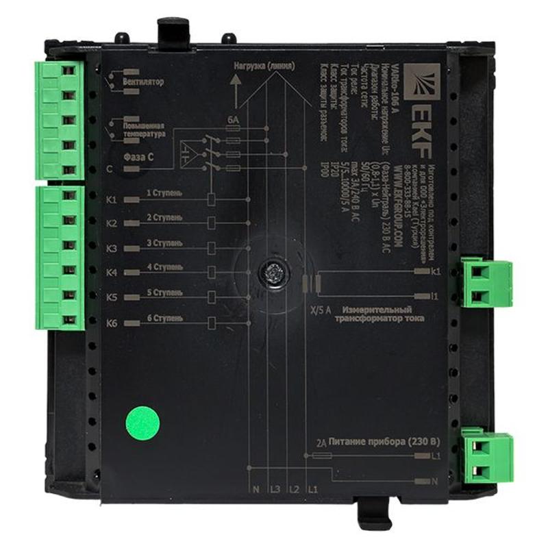 Регулятор реактивной мощности Varko-106a EKF PROxima |  varko-106a-pro |  EKF — миниатюра 22