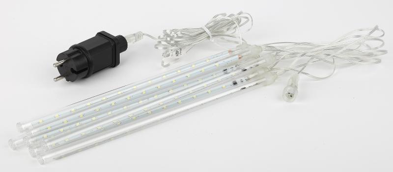 Гирлянда светодиодная  Сосульки 2,1м холодный свет,  ENOS-02H   24V, IP44 (20/400) | Б0041910 | ЭРА — миниатюра 2