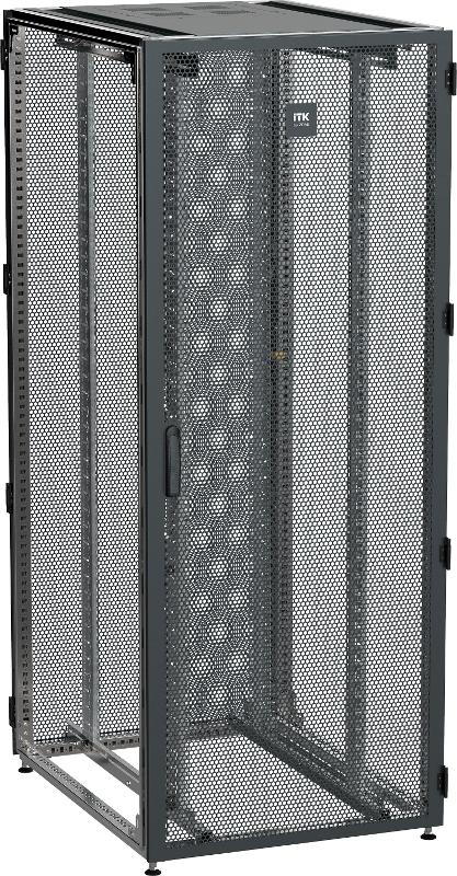 ITK by ZPAS Шкаф серв. 19" 42U 800х1200мм одноствор. чер. РФ | ZP05-42U-0812-PP-R | ITK — ITK