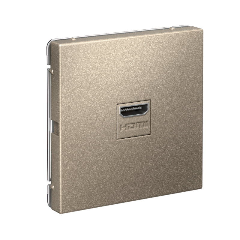 ArtGallery Шампань Розетка HDMI, механизм  | GAL000580 | SE — миниатюра 2
