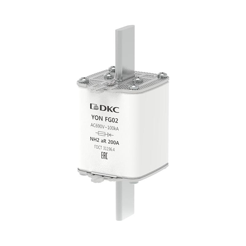 Предохранитель YON ножевого типа FG2 200А 690V характеристика aR | 1FG02-0200-690V-AR | DKC — DKC (ДКС)