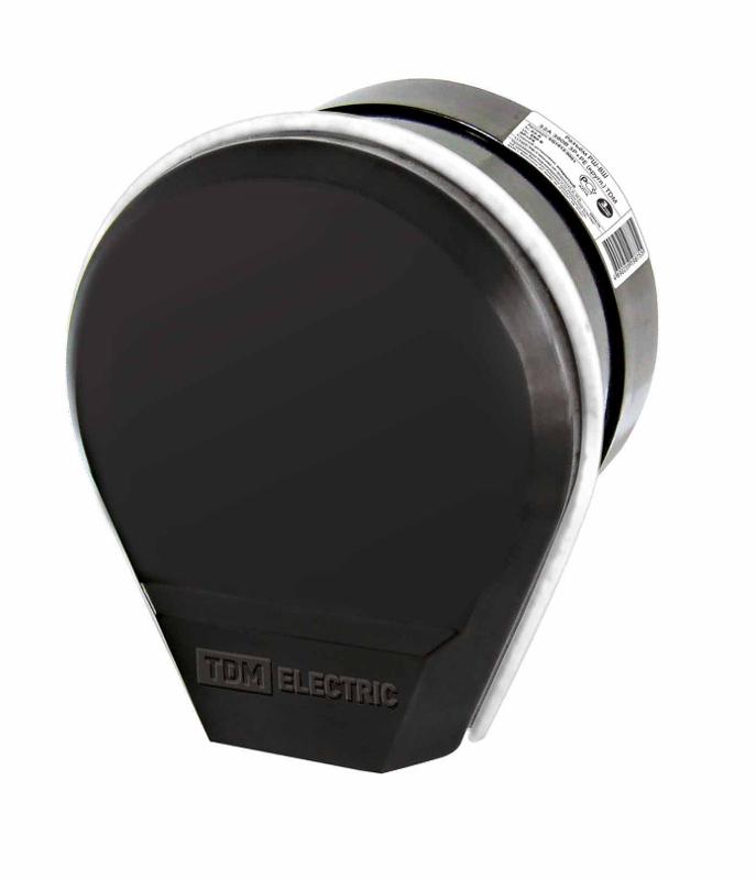 Разъём РШ-ВШ 32А 250В 2Р+РЕ ОУ черный  | SQ1812-0002 | TDM — TDM ELECTRIC