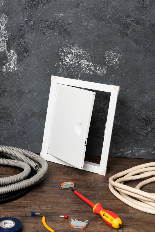 Люк ревизионный металл 200х250 EKF Basic  |  lm-200x250 |  EKF  — миниатюра 7