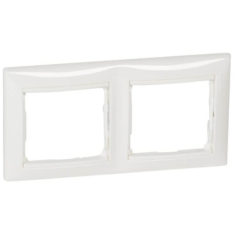 Valena DIY Белый Рамка 2-ая | 694241 | Legrand; замена на арт. ИЭК 6942411 — Legrand
