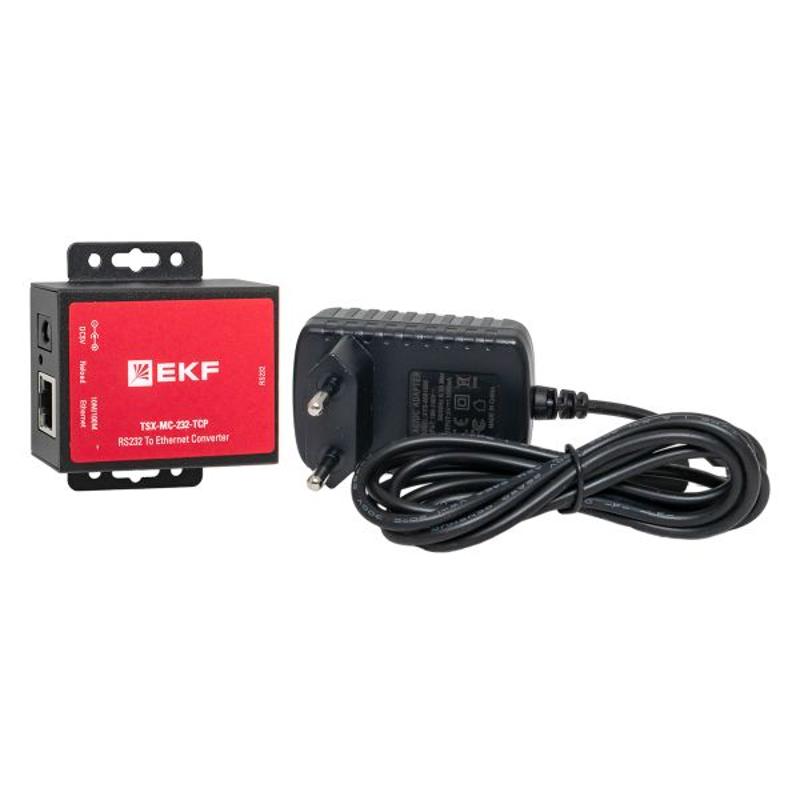 1-портовый преобразователь RS-232 в Ethernet, , MC-232-TCP TSX |TSX-MC-232-TCP|EKF — миниатюра 15